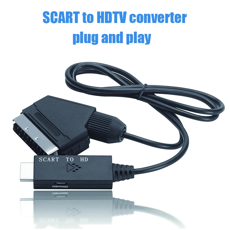 Scart To Hdmi - Convertisseur SCART vers HDMI compatible 1080P