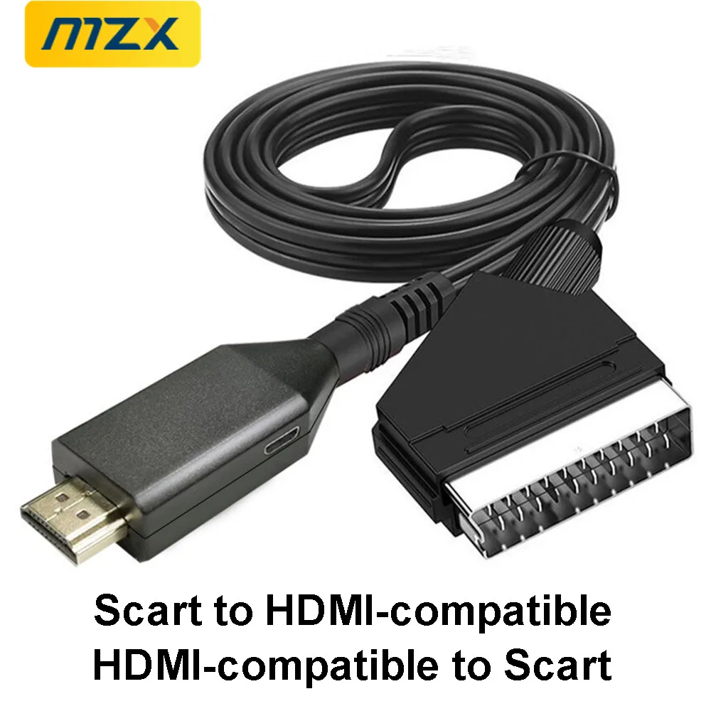 Adaptateur de câble convertiss - Scart To Hdmi avis et prix