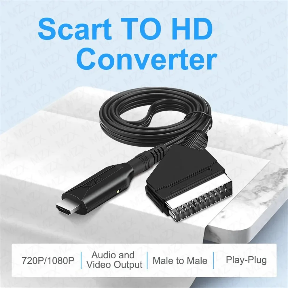 Adaptateur de câble convertiss - Scart To Hdmi avis et prix