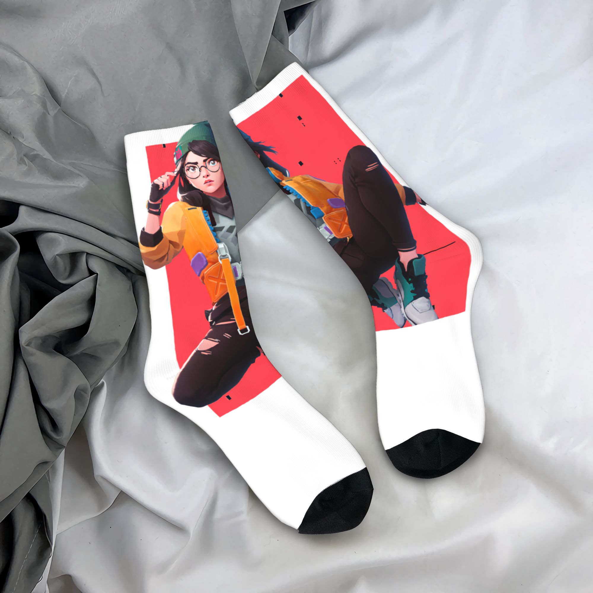 Chaussettes de jeu Killjoy Val - Retro Gaming Youtube avis et prix