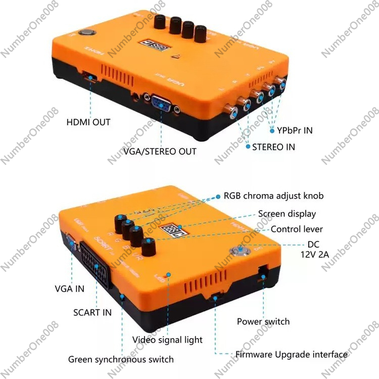 Convertisseur vidéo RGBS à fai - Scart To Hdmi avis et prix